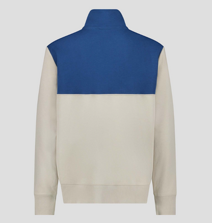 CCC-P (Canterbury mens classic quater zip sweat silver lining) 92593956