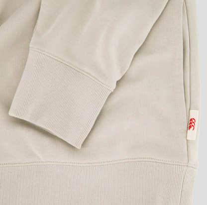 CCC-P (Canterbury mens classic quater zip sweat silver lining) 92593956