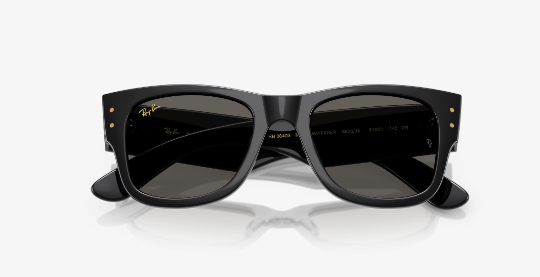 RB-U (Ray-ban wayfarer black frame with ultra black lenses) 925918066