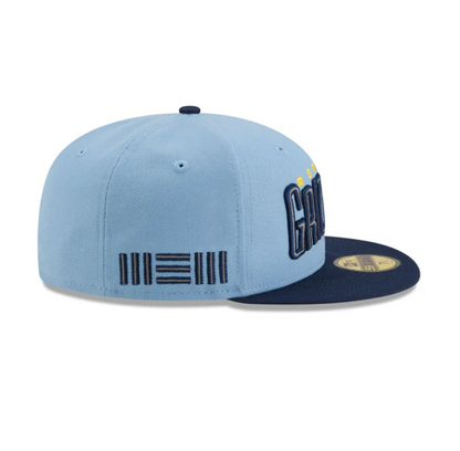 NEC-A68 (New era 5950 nba statement memphis grizzlies in official team colours fitted hat) 102593970