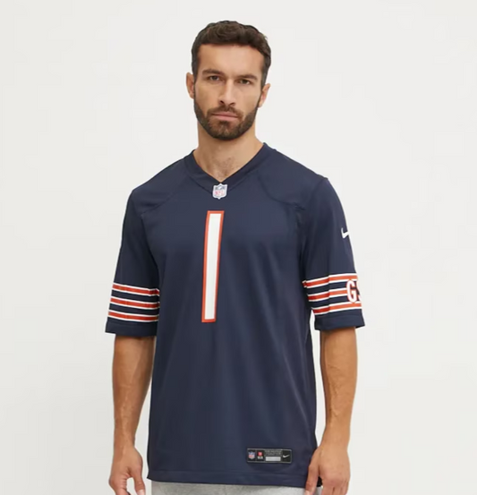 NA-A48 (Nike Chicago Bears Fields 1 Home Jersey Marine) 102598261