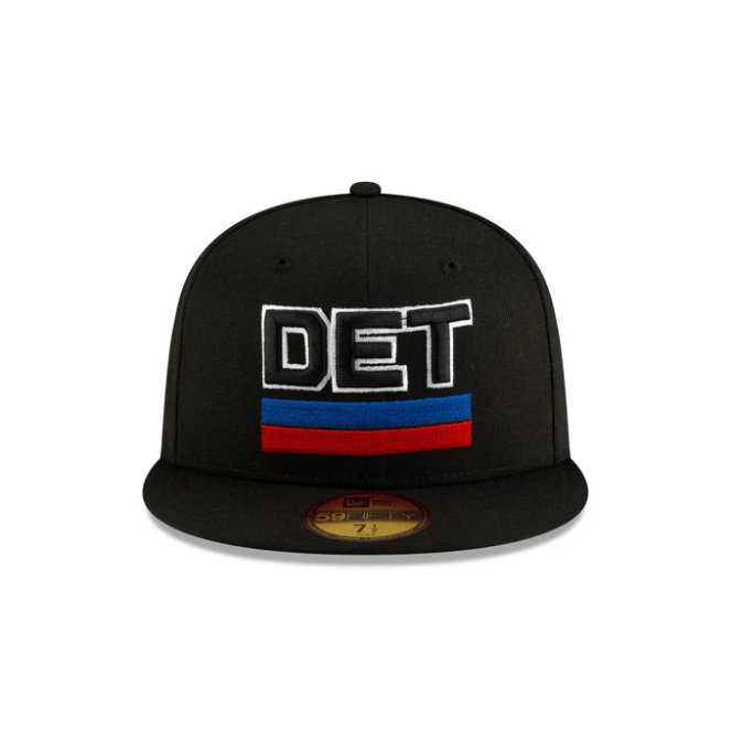 NEC-C68 (New era 5950 nba statement detroit pistons in official team colours fitted hat) 102593970
