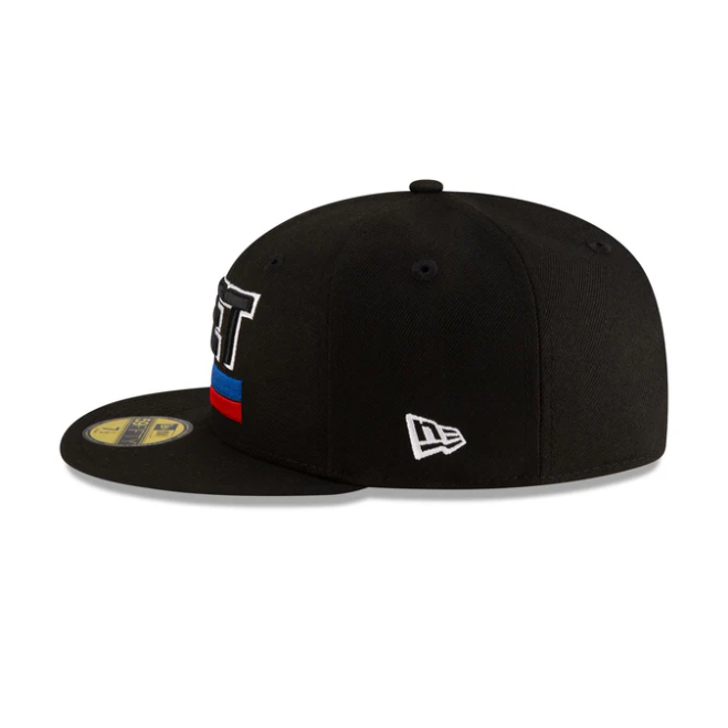 NEC-C68 (New era 5950 nba statement detroit pistons in official team colours fitted hat) 102593970