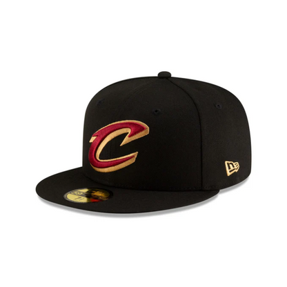 NEC-D68 (New era 5950 nba statement cleavland cavaliers in official team colours fitted hat) 102593970