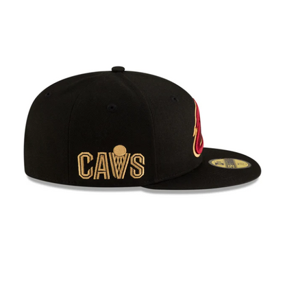 NEC-D68 (New era 5950 nba statement cleavland cavaliers in official team colours fitted hat) 102593970