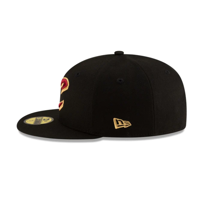 NEC-D68 (New era 5950 nba statement cleavland cavaliers in official team colours fitted hat) 102593970