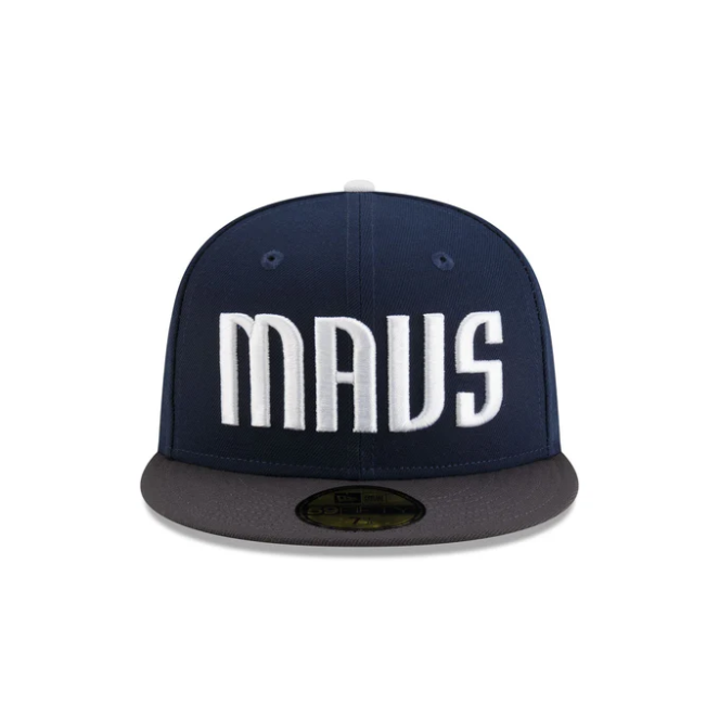 NEC-E68 (New era 5950 nba statement dallas mavericks in official team colours fitted hat) 102593970