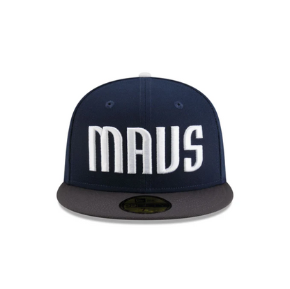 NEC-E68 (New era 5950 nba statement dallas mavericks in official team colours fitted hat) 102593970