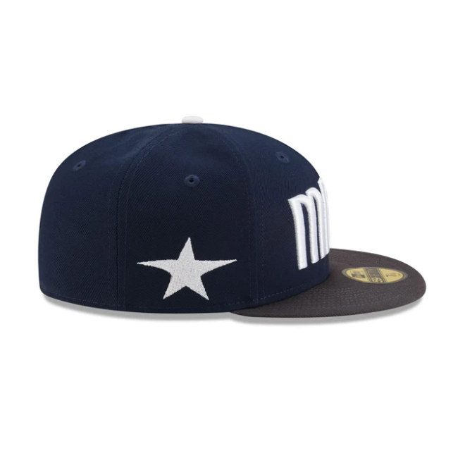 NEC-E68 (New era 5950 nba statement dallas mavericks in official team colours fitted hat) 102593970