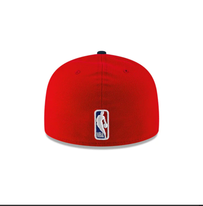 NEC-F68 (New era 5950 nba statement los angeles clippers in official team colours fitted hat) 102593970