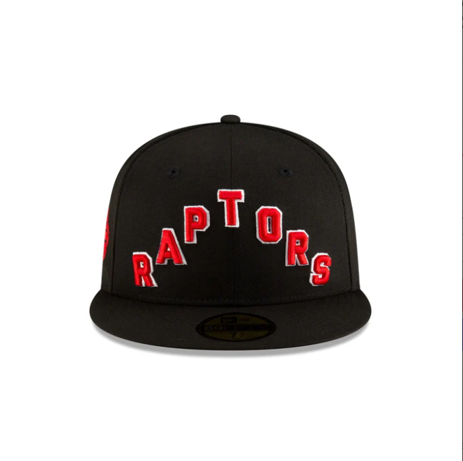 NEC-I68 (New era 5950 nba statement toronto raptors in official team colours fitted hat) 102593970