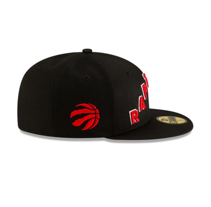 NEC-I68 (New era 5950 nba statement toronto raptors in official team colours fitted hat) 102593970