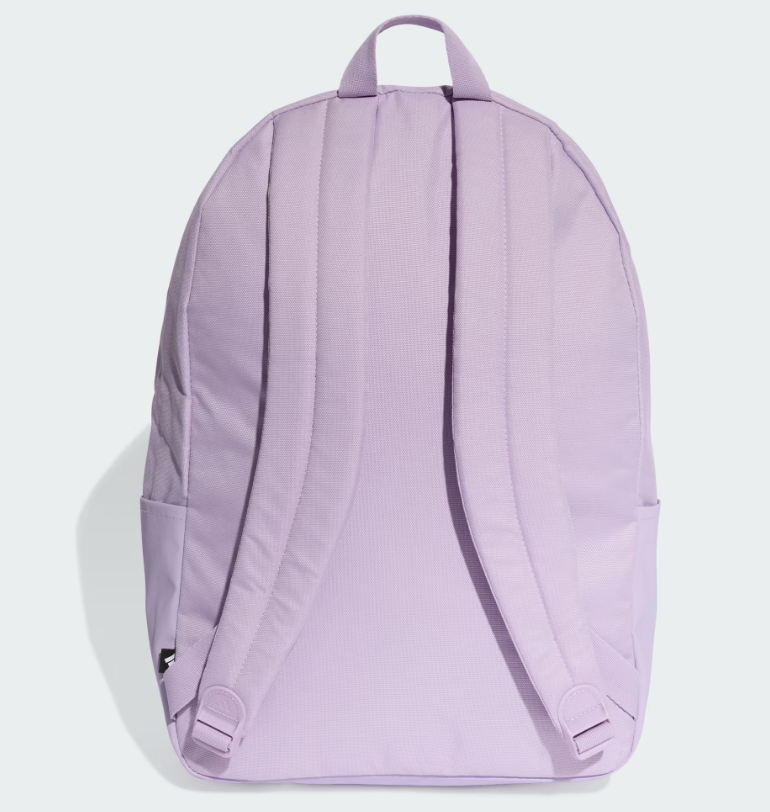 AE-M8 (Adidas classic 3 bar logo backpack powder plum/white) 102592167