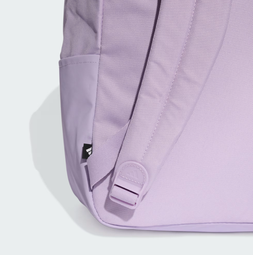 AE-M8 (Adidas classic 3 bar logo backpack powder plum/white) 102592167