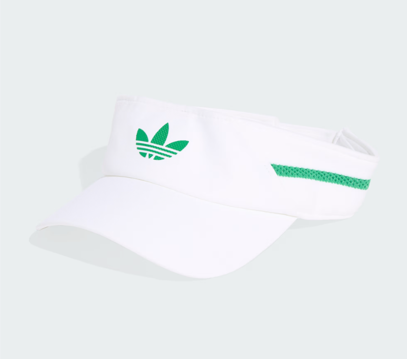 AA-T29 (Adidas tennis originals climacool visor white/green) 102592167