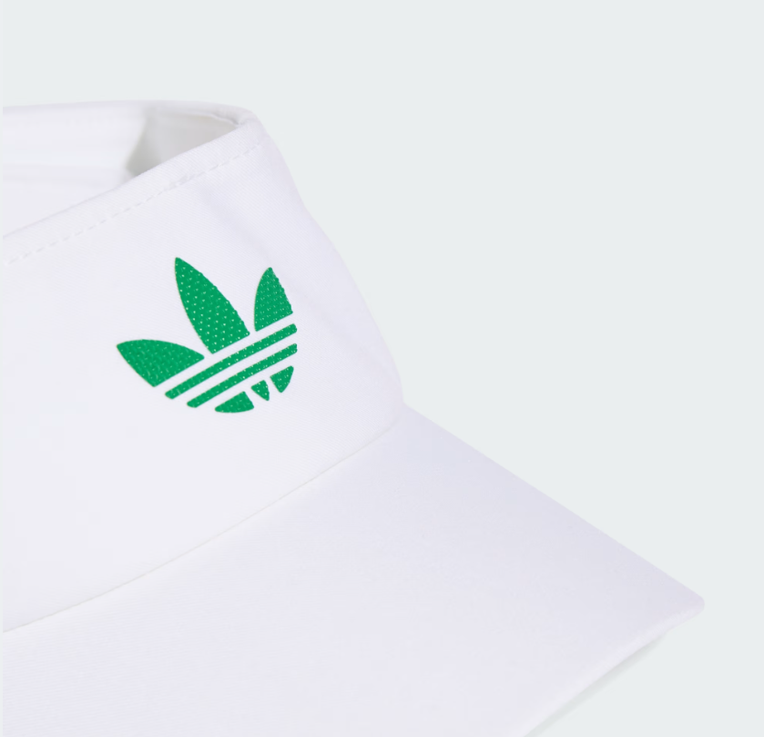 AA-T29 (Adidas tennis originals climacool visor white/green) 102592167