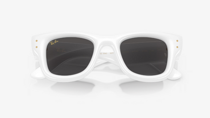 RB-X (Ray-ban A$AP wayfarer puffer white frame/ultra black lenses) 925912863