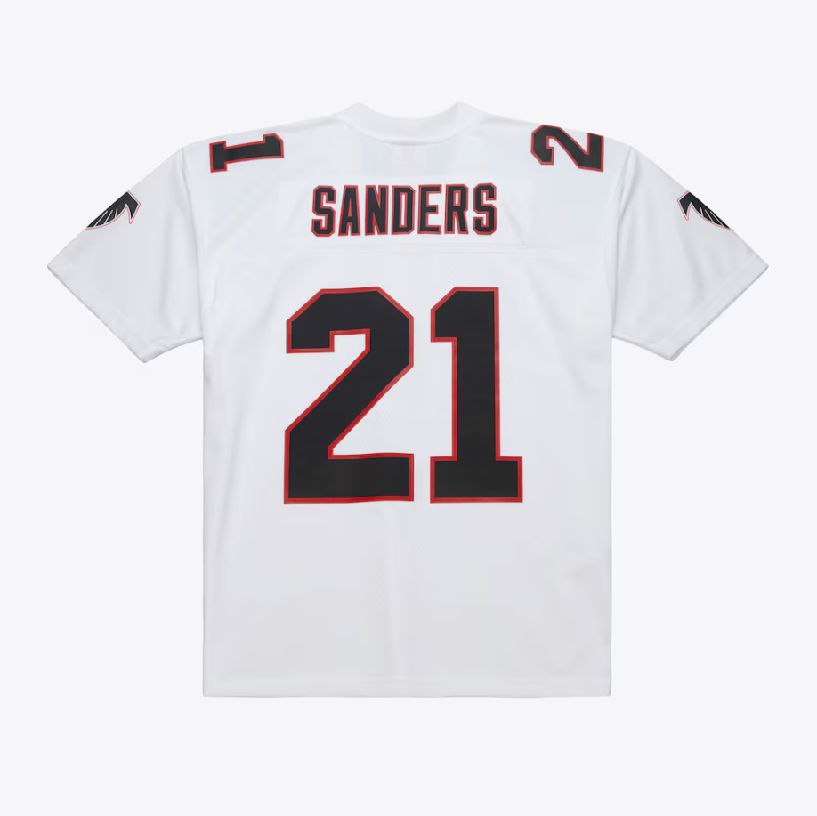 MNA-Y46 (Mitchell & ness legend jersey Deion Sanders Atlanta Falcons 1992 White) 925910869