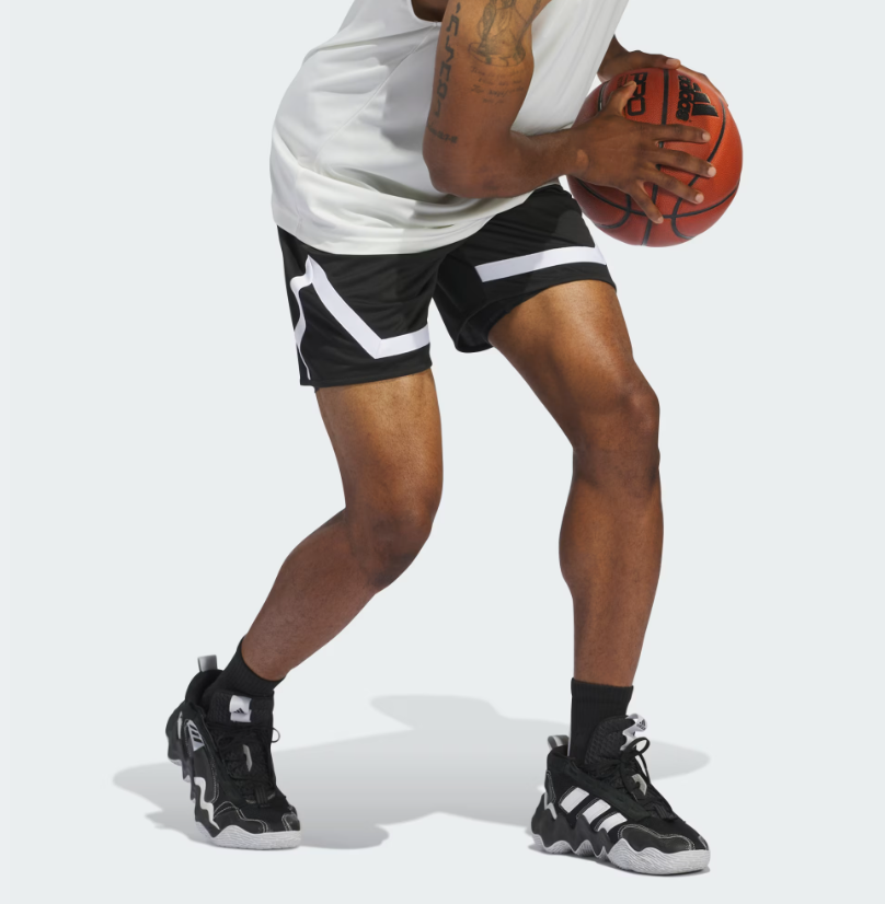 AA-U29 (Adidas pro block shorts black/black) 112593370