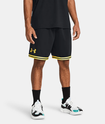 UAA-G16 (Under armour mens perimeter short black/metallic gold) 112593043