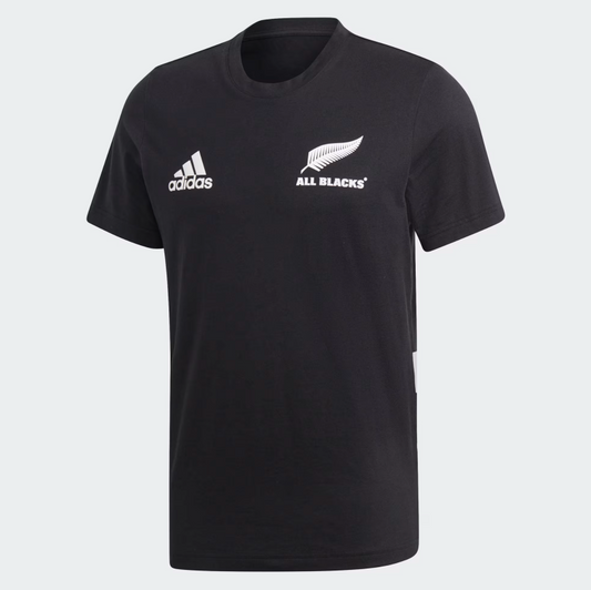 AA-V4 (Adidas all blacks cotton t-shirt black/white) 61992905