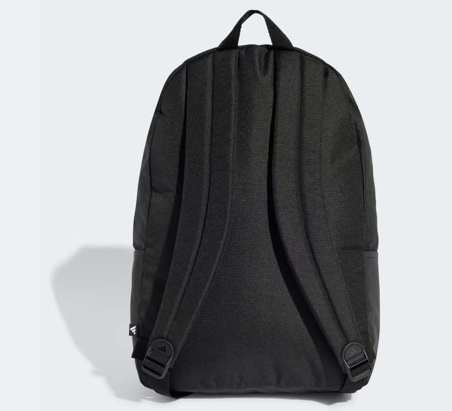 AE-P8 (Adidas classics 3 bar logo backpack black/gold metallic) 112592167