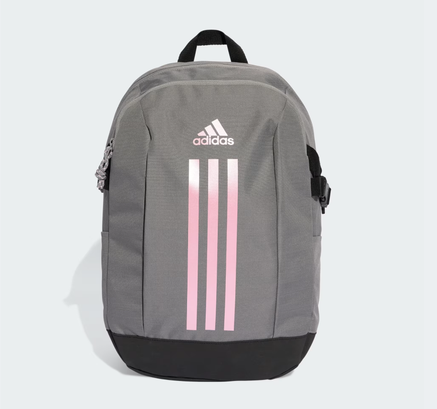 AE-R8 (Adidas power VIII backpack grey heather/true pink) 112593370