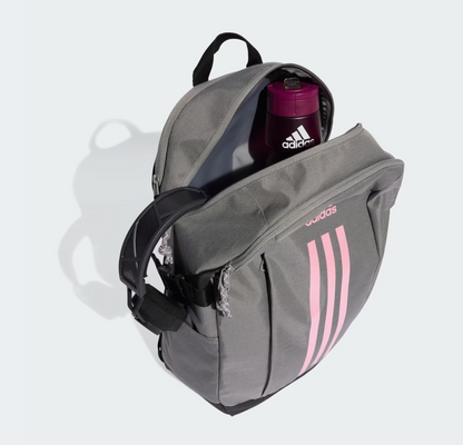 AE-R8 (Adidas power VIII backpack grey heather/true pink) 112593370