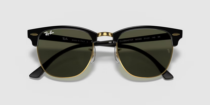 RB-F (Ray-ban clubmaster black on arista frame/G-15 green lenses) 925912119