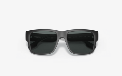 BB-A (Burberry sunglasses knight matte black frame/polarised dark grey lenses) 1225919152