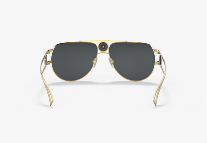 VS-D (Versace sunglasses VE2225 gold frame/grey lenses) 1225919311