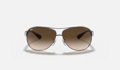 RB-E1 (Ray-ban RB3386 gunmetal frame/brown gradient dark brown lenses) 1125912863
