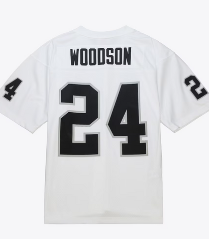 MNA-P49 (Mitchell & ness legacy jersey oakland raiders charles woodson chl 98-99 road white) 1225910869