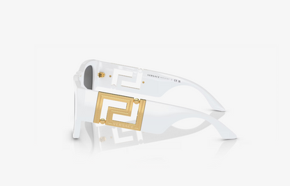 VS-K (Versace sunglasses VE4403 white frame/dark grey lenses) 1225920987