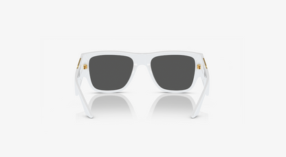 VS-K (Versace sunglasses VE4403 white frame/dark grey lenses) 1225920987
