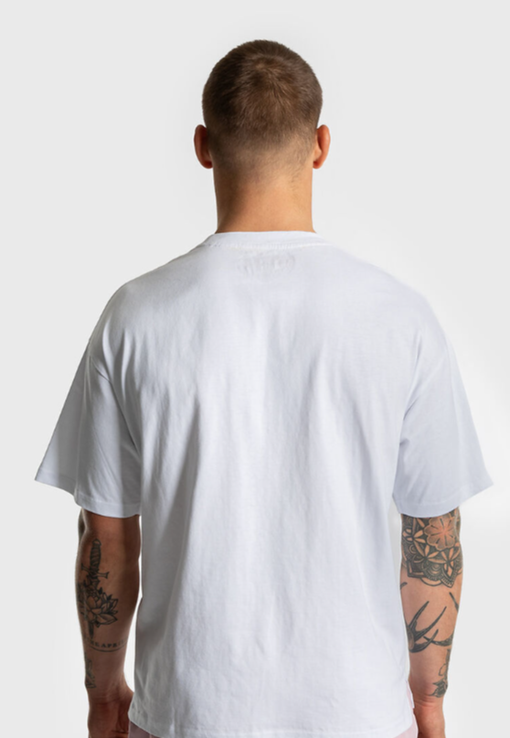NTA-V14 (Nautica oversized box fit arch logo short sleeve t-shirt white) 122593913