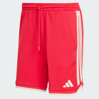 AA-V29 (Adidas stadium mesh shorts pure ruby red/crystal linen/off white) 122594089