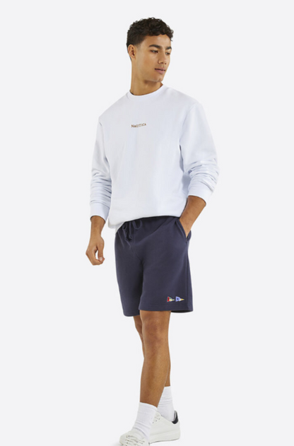 NTA-Z14 (Nautica zelos 7.5" fleece track shorts navy) 122594783