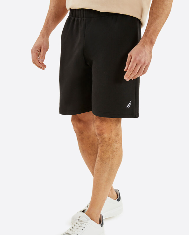 NTA-C15 (Nautica minoa 7.5" fleece track shorts black) 122594783
