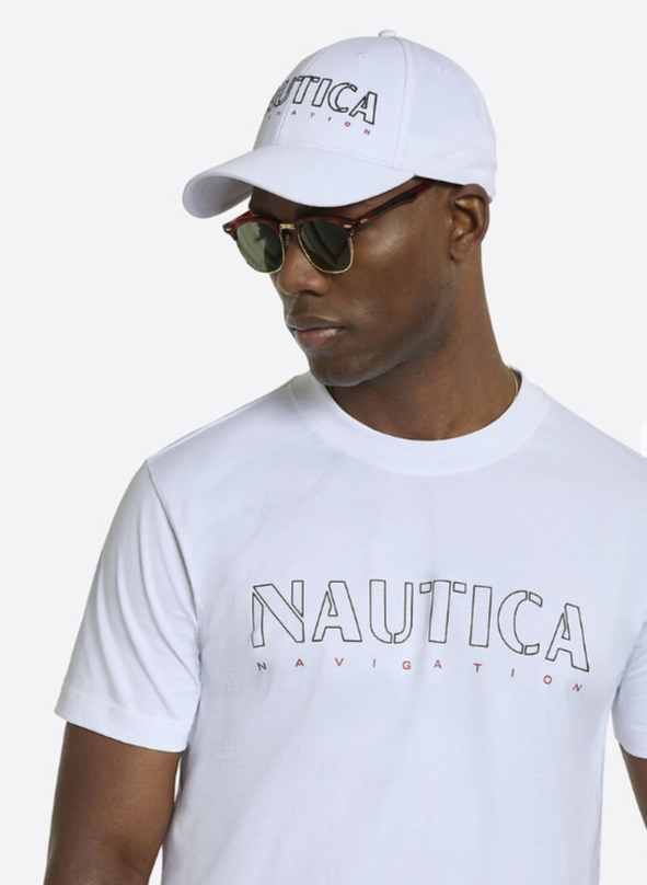 NTA-F15 (Nautica cook big & tall t-shirt dark white) 122593913