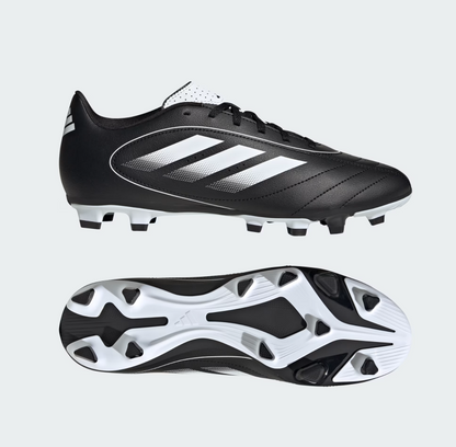 A-E72 (Adidas goletto IX firm/multi ground boot black/white) 12694089