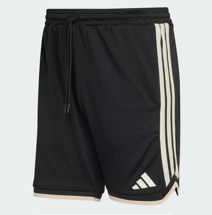 AA-W29 (Adidas stadium mesh shorts black/off white) 12694089