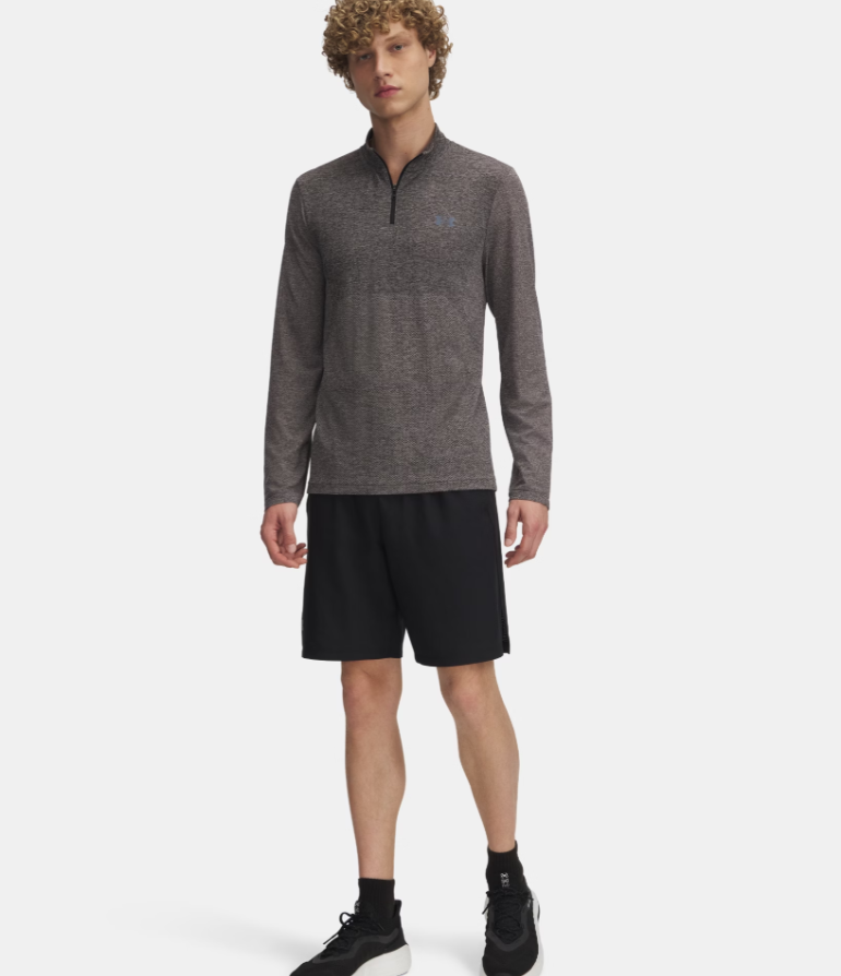 UAA-I16 (Under armour mens launch 9" shorts black/reflective) 12693478