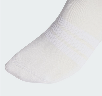 AA-C30 (Adidas essentials cushioned crew socks 6 pack white/black) 22691927