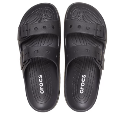CR-R10 (Crocs mens saturday sandals black) 22693478