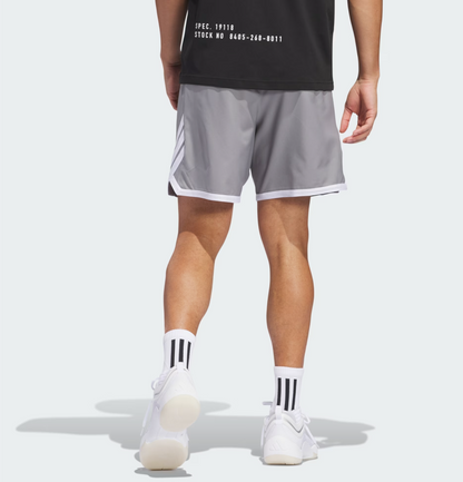 AA-E30 (Adidas crazy lite shorts grey heather/white) 22694089
