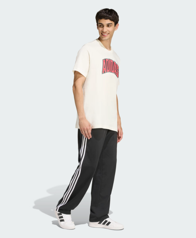 AA-J30 (Adidas stadium collegiate graphic t-shirt off white) 22692406