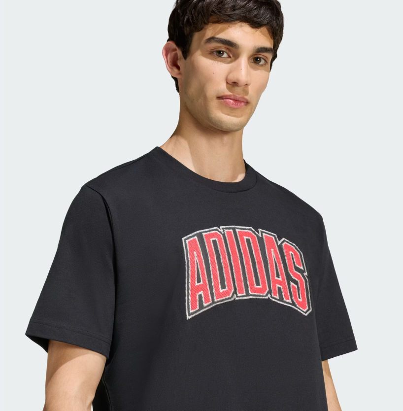 AA-K30 (Adidas stadium collegiate graphic t-shirt black) 22692406