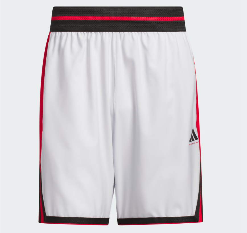 AA-L30 (Adidas crazy lite shorts dash grey/pure ruby) 22694089
