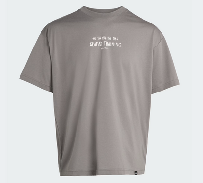 AA-M30 (Adidas climacool power training graphic t-shirt charcoal) 22692646